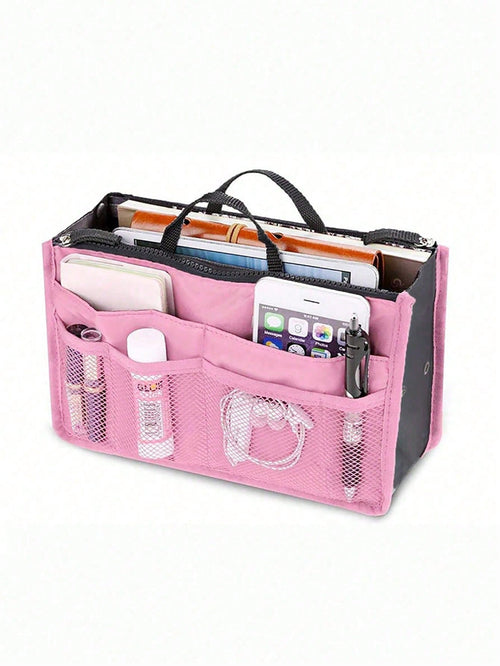 Women Travel Insert Organizer Handbag Purse Large Liner Lady Makeup Cosmetic Bag Female Tote Bag Organiser School Supplies Teacher Gifts Back To School Teacher Accessories
