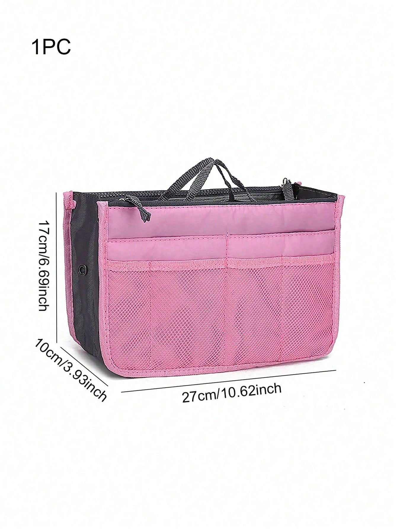 Women Travel Insert Organizer Handbag Purse Large Liner Lady Makeup Cosmetic Bag Female Tote Bag Organiser School Supplies Teacher Gifts Back To School Teacher Accessories
