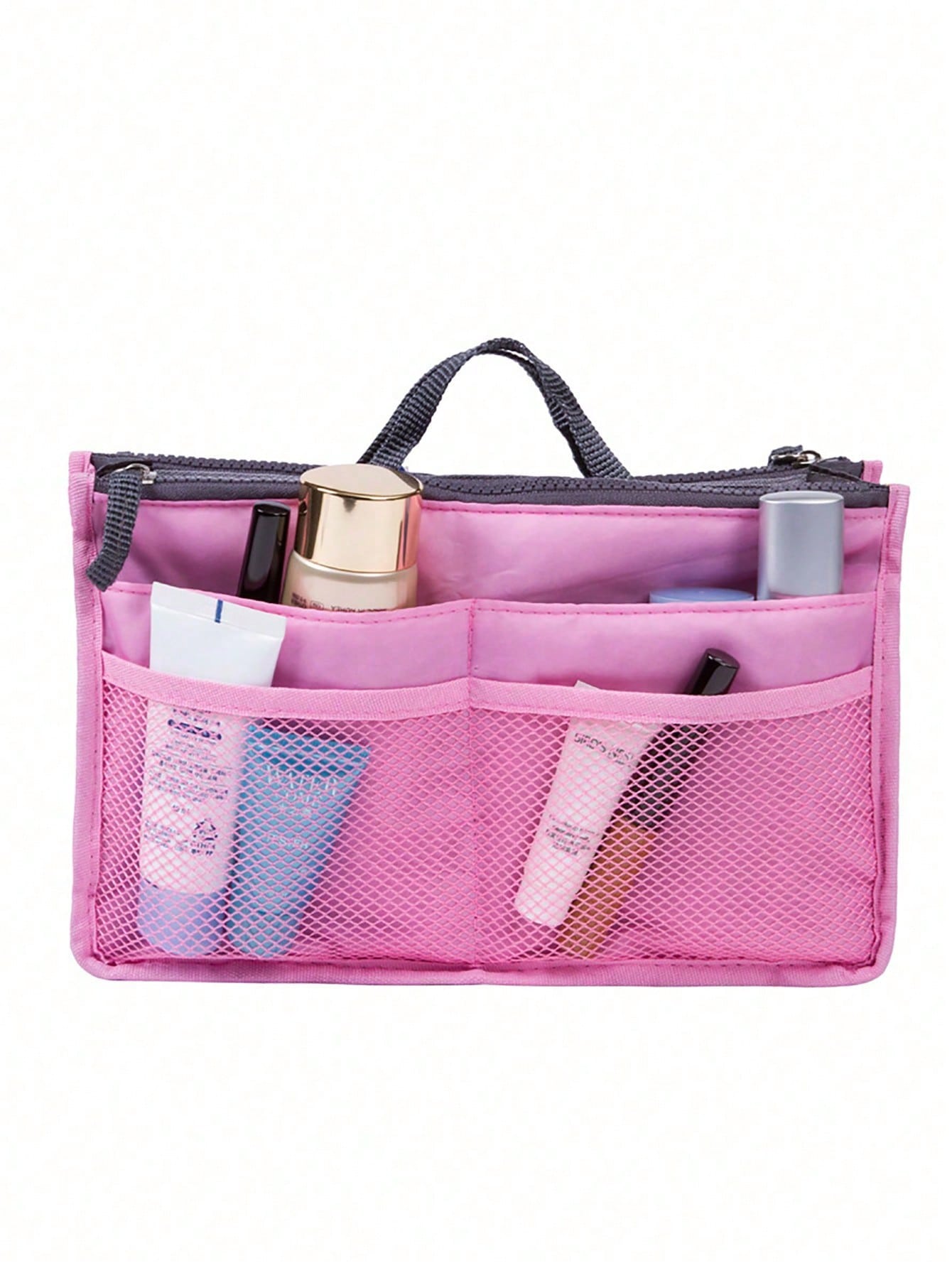 Women Travel Insert Organizer Handbag Purse Large Liner Lady Makeup Cosmetic Bag Female Tote Bag Organiser School Supplies Teacher Gifts Back To School Teacher Accessories