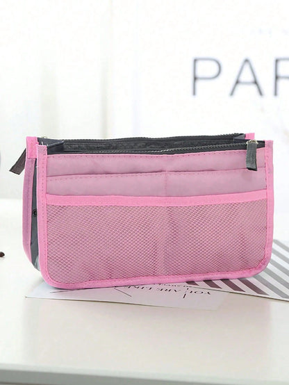 Women Travel Insert Organizer Handbag Purse Large Liner Lady Makeup Cosmetic Bag Female Tote Bag Organiser School Supplies Teacher Gifts Back To School Teacher Accessories