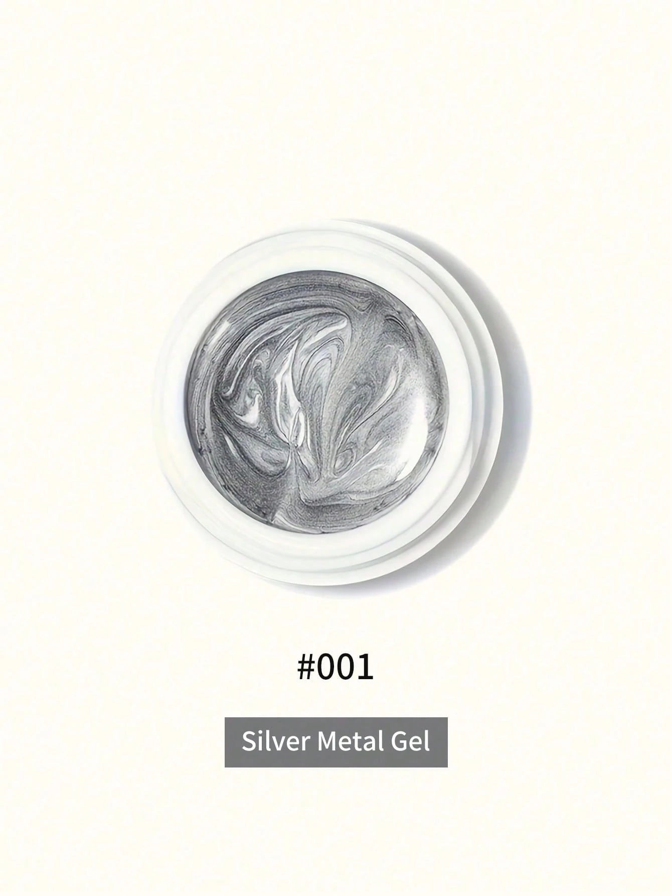 XEIJAYI 2pcs Metal Painting Gel Nail Polish, Creative Elastic Metal Painting Gel With Mirror Effect, Suitable For Painting, Relief, UV Gel Sculpture Design, Nail Art DIY