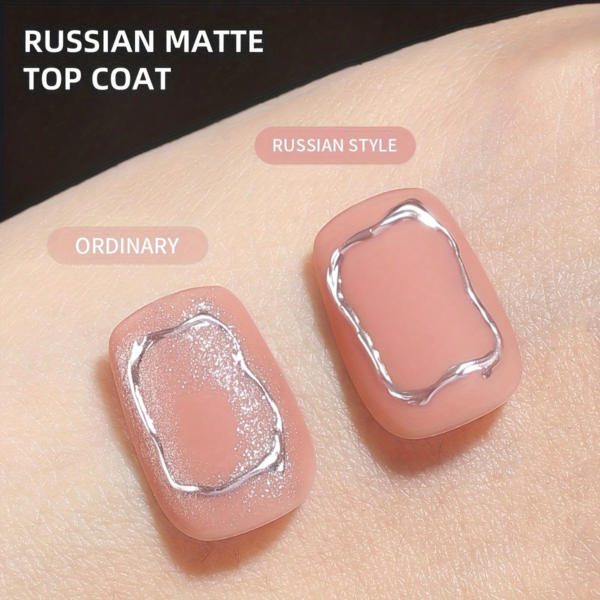 XEIJAYI 4Pcs 15Ml Russian Matte Rubber Topcoat Gel Polishing Seal UV Neon Art Design Matte Primer Popular