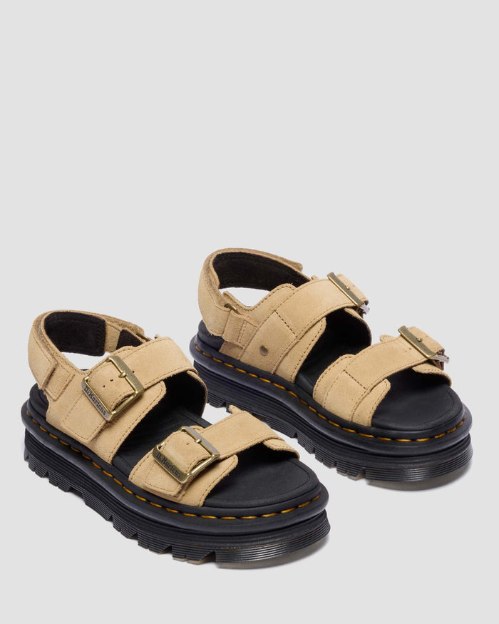 Zebzag Suede Platform Sandals