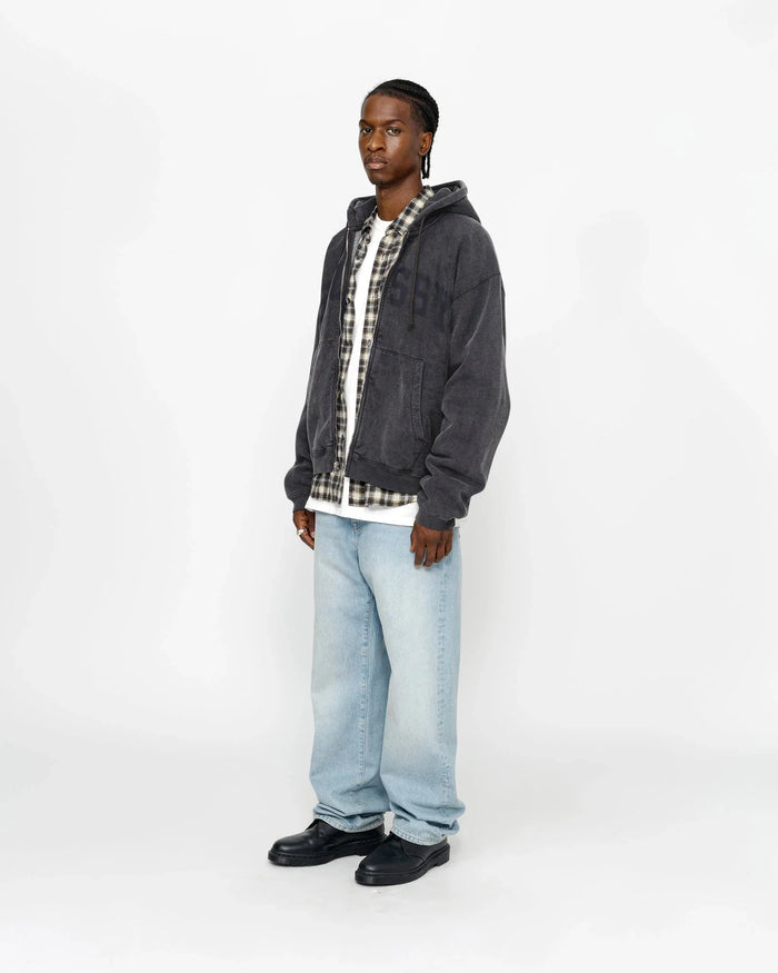 ZIP HOODIE FADED GRAPHIC - Four Street