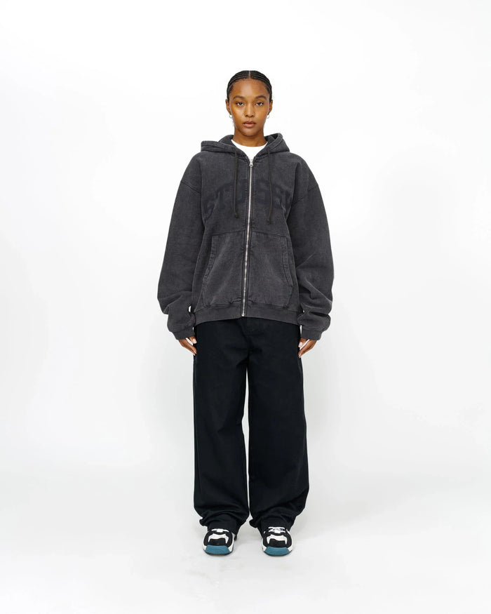 ZIP HOODIE FADED GRAPHIC - Four Street