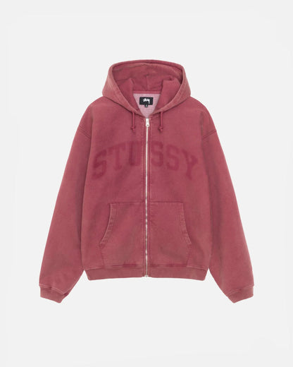 ZIP HOODIE FADED GRAPHIC - Four Street