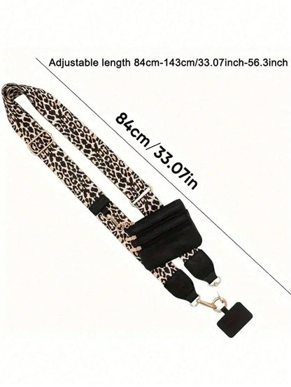 Zipper Pocket Phone Lanyard, Anti-Drop Phone Case, With Zipper Lanyard, Card Slots, Adjustable Crossbody Phone Lanyard, Crossbody Phone Lanyard, Can Be Worn On Shoulder Or Wrist. Gift For Mother, Fami
